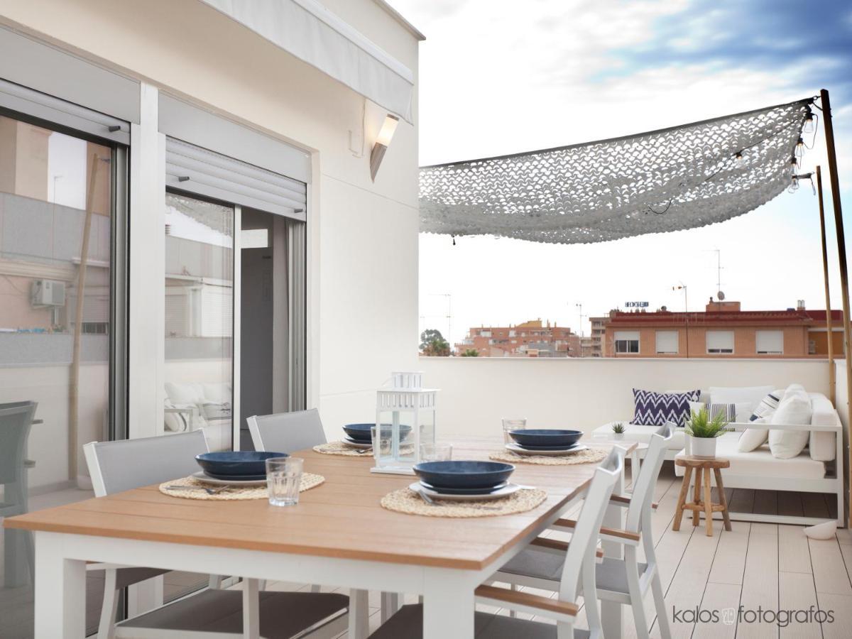 Increible Atico Con Vistas Al Mediterraneo By Hometels Sagunto Екстериор снимка